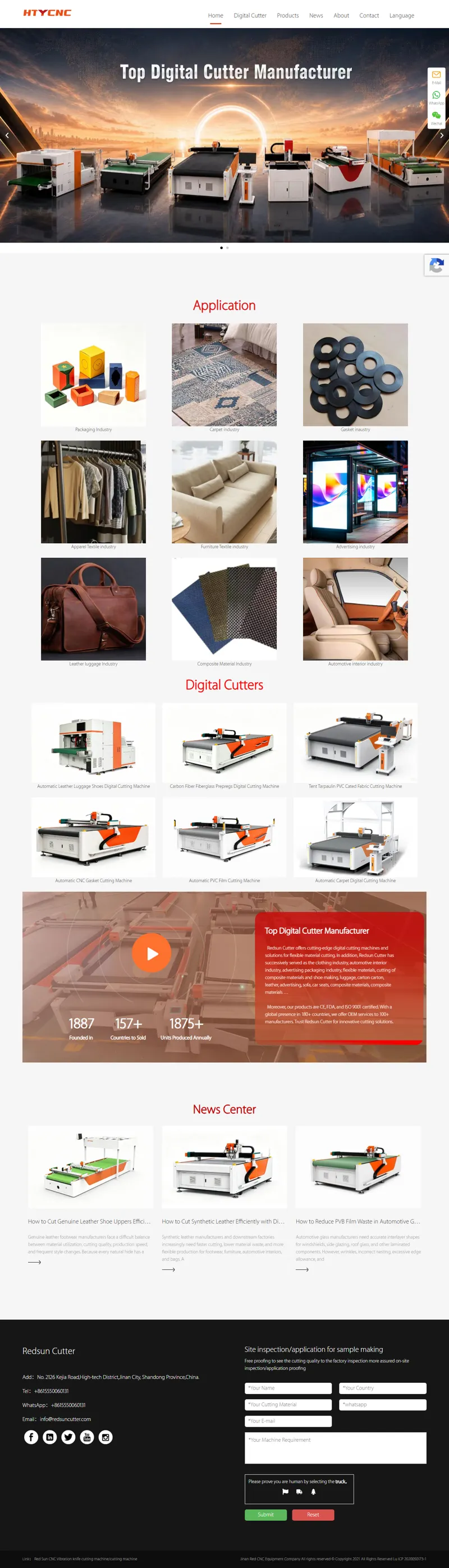 redsuncutter.com 網頁長截圖